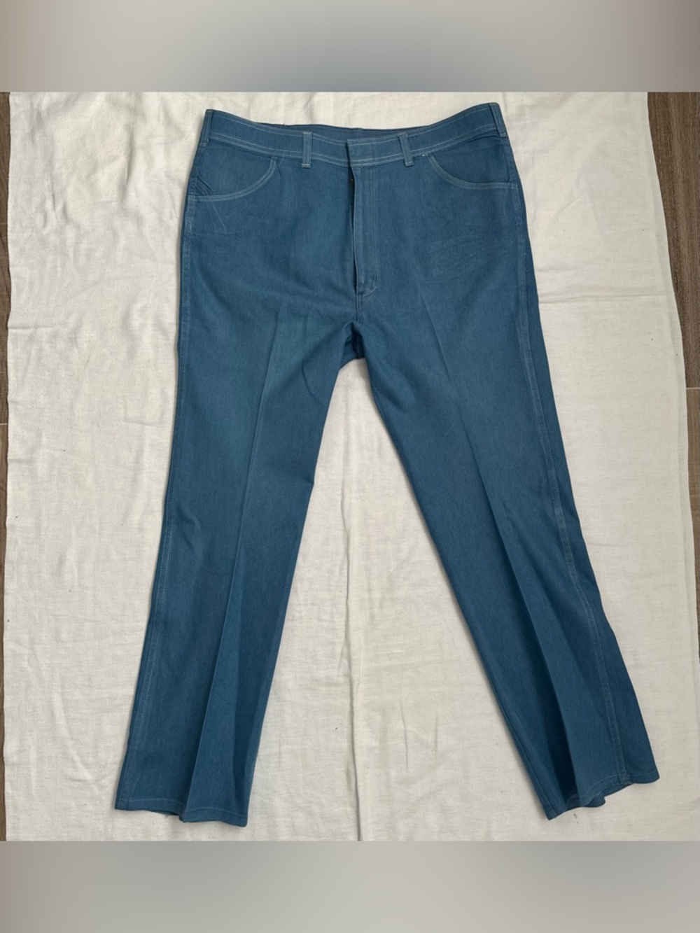 Vintage Blue Sport Abouts Straight-Leg Jeans